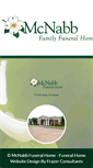 Mobile Screenshot of mcnabbfuneralhomes.com